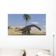 Large Brachiosaurus Walking along Wall Decal Design 1