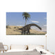 Large Brachiosaurus Walking along Wall Decal Design 1