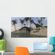 Two Large Brachiosaurus Grazing Wall Decal Design 3