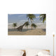 Large Brachiosaurus Roaming Tropical Wall Decal Design 1