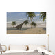 Large Brachiosaurus Roaming Tropical Wall Decal Design 1