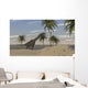 Large Brachiosaurus Roaming Tropical Wall Decal Design 1
