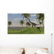 Large Brachiosaurus Grazing Wall Decal Design 5