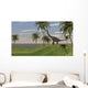 Large Brachiosaurus Grazing Wall Decal Design 5