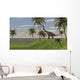 Large Brachiosaurus Grazing Wall Decal Design 5