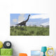 Large Brachiosaurus Grazing Open Wall Decal