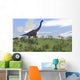 Large Brachiosaurus Grazing Open Wall Decal