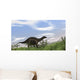 Dicraeosaurus Walking across Open Wall Decal Design 3