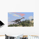 Gigantoraptor Running up Hill Wall Decal
