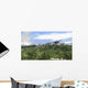 Gigantoraptor Running across Open Wall Decal Design 3