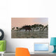 Kentrosaurus Drinking from Prehistoric Wall Decal