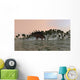 Kentrosaurus Drinking from Prehistoric Wall Decal