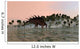 Kentrosaurus Drinking from Prehistoric Wall Decal