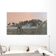 Utahraptor Hunting Kentrosaurus Shores Wall Decal