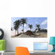 Kentrosaurus Roaming Tropical Setting Wall Decal Design 1