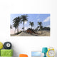 Kentrosaurus Roaming Tropical Setting Wall Decal Design 1