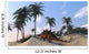 Kentrosaurus Roaming Tropical Setting Wall Decal Design 1