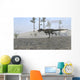 Monolophosaurus Running along Shoreline Wall Decal
