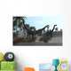 Three Brachiosaurus Dinosaurs Grazing Wall Decal Design 3