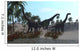 Three Brachiosaurus Dinosaurs Grazing Wall Decal Design 3