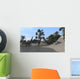 Three Brachiosaurus Dinosaurs Grazing Wall Decal Design 2