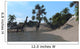 Three Brachiosaurus Dinosaurs Grazing Wall Decal Design 2