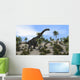 Large Brachiosaurus Tropical Environment Wall Decal Design 4