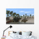 Triceratops Walking along Shoreline Wall Decal Design 3