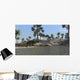 Brown Einiosaurus Walking along Wall Decal