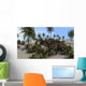 Brown Einiosaurus Tropical Setting Wall Decal