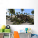 Brown Einiosaurus Tropical Setting Wall Decal