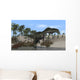 Monolophosaurus Walking along Shallow Wall Decal