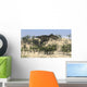 Dilophosaurus Running across Desert Wall Decal