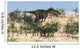 Dilophosaurus Running across Desert Wall Decal