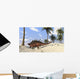 Kentrosaurus Walking Tropical Environment Wall Decal Design 3