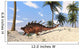 Kentrosaurus Walking Tropical Environment Wall Decal Design 3