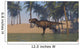 Tyrannosaurus Rex Hunting Shallow Wall Decal Design 2
