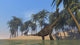 Two Large Brachiosaurus Grazing Wall Decal Design 2