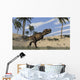 Tyrannosaurus Rex Hunting Shallow Wall Decal Design 1