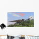 Tyrannosaurus Rex Hunting Gigantoraptor Wall Decal