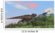 Tyrannosaurus Rex Hunting Gigantoraptor Wall Decal