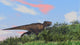 Tyrannosaurus Rex Hunting Open Wall Decal Design 5
