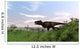 Tyrannosaurus Rex Hunting Open Wall Decal Design 4