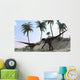 Pair Utahraptors Hunting Shores Wall Decal