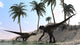 Pair Utahraptors Hunting Shores Wall Decal