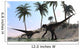 Pair Utahraptors Hunting Shores Wall Decal