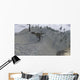 Utahraptor Running down Hill Wall Decal