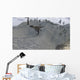 Utahraptor Running down Hill Wall Decal