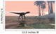 Utahraptor Shallow Water Wall Decal