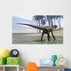 Utahraptor Walking Shallow Water Wall Decal